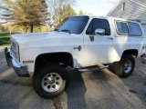 1988 White Chevrolet Blazer 4x4 #138485604