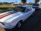 Wimbledon White Ford Mustang in 1968