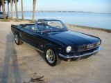 1966 Nightmist Blue Ford Mustang Convertible #138484861