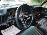 1972 Pontiac LeMans Sport Convertible Black Interior