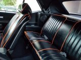 1972 Pontiac LeMans Sport Convertible Rear Seat