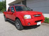 2004 Aztec Red Nissan Frontier XE V6 Crew Cab 4x4 #13827364