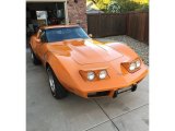 1977 Orange Chevrolet Corvette Coupe #138485553