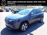 2020 Blue Shade Pearl Jeep Cherokee Limited 4x4 #138487056