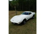 1974 Classic White Chevrolet Corvette Stingray Coupe #138485549