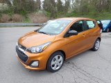 2020 Orange Burst Metallic Chevrolet Spark LS #138487564