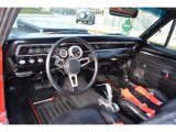 1969 Dodge Dart Custom Hardtop Black Interior