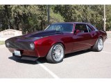 1968 Deep Red Metallic Chevrolet Camaro Sport Coupe #138486268
