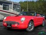 2002 Torch Red Ford Thunderbird Deluxe Roadster #138484834