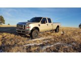 2008 Pueblo Gold Metallic Ford F350 Super Duty Lariat Crew Cab 4x4 #138486266