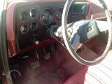 1979 Chevrolet C/K C20 Scottsdale Camper Special Regular Cab Dashboard