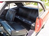1967 Pontiac GTO 2 Door Hardtop Rear Seat