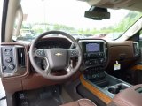 2016 Chevrolet Silverado 2500HD High Country Crew Cab 4x4 High Country Saddle Interior