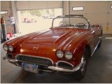 1962 Honduras Maroon Chevrolet Corvette Convertible #138485474
