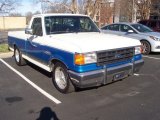 1991 Ford F150 Colonial White