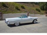 Snowshoe White Ford Thunderbird in 1955