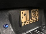 1997 Land Rover Defender 90 Hard Top Info Tag