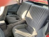 1988 Pontiac Firebird Trans Am GTA Coupe Rear Seat