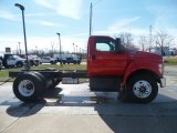 2019 Race Red Ford F750 Super Duty Regular Cab Chassis #138488737