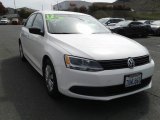 2012 White Gold Metallic Volkswagen Jetta S Sedan #138488226