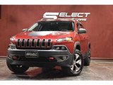 2015 Deep Cherry Red Crystal Pearl Jeep Cherokee Trailhawk 4x4 #138486965