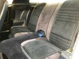 1981 Pontiac Firebird Trans Am Coupe Rear Seat