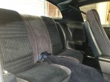 1981 Pontiac Firebird Trans Am Coupe Rear Seat