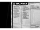 2020 Honda Civic LX Hatchback Window Sticker