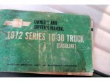 1972 Chevrolet C/K C10 Cheyenne Regular Cab Books/Manuals