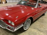 Red Ford Thunderbird in 1966