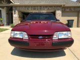 1989 Cabernet Red Metallic Ford Mustang LX 5.0 Coupe #138486144