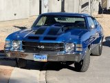 1971 Blue Chevrolet Chevelle SS Coupe #138486143