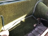 1972 MG MGB  Rear Seat