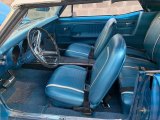 1967 Chevrolet Camaro SS Convertible Blue Interior