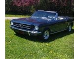 1964 Dark Blue Ford Mustang Convertible #138486131