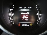 2016 Fiat 500X Lounge AWD Gauges