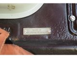 1964 Porsche 356 SC Convertible Info Tag