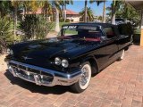 1960 Raven Black Ford Thunderbird Convertible #138486101