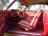 1966 Pontiac GTO Hardtop Red Interior