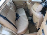 1983 Mercedes-Benz E Class 300 D Sedan Rear Seat