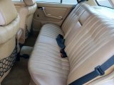 1983 Mercedes-Benz E Class 300 D Sedan Rear Seat