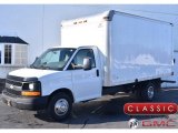 2011 Summit White Chevrolet Express Cutaway 3500 Moving Van #138488561