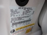 2016 Navigator Color Code for White Platinum Metallic - Color Code: UG
