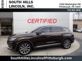 2019 Ochre Brown Lincoln Nautilus Select AWD #138487367