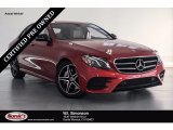 2018 designo Cardinal Red Metallic Mercedes-Benz E 300 Sedan #138487360
