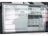2020 Mercedes-Benz GLB 250 Window Sticker