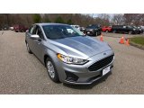 2020 Iconic Silver Ford Fusion S #138489364
