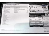 2020 Mercedes-Benz GLS 450 4Matic Window Sticker
