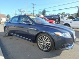 Midnight Sapphire Blue Lincoln Continental in 2017
