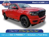 2020 Flame Red Ram 1500 Big Horn Night Edition Quad Cab 4x4 #138486759